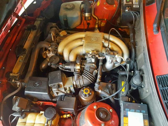 WBABB2314LEC23152 - 1990 BMW 325 IC AUT RED photo 7
