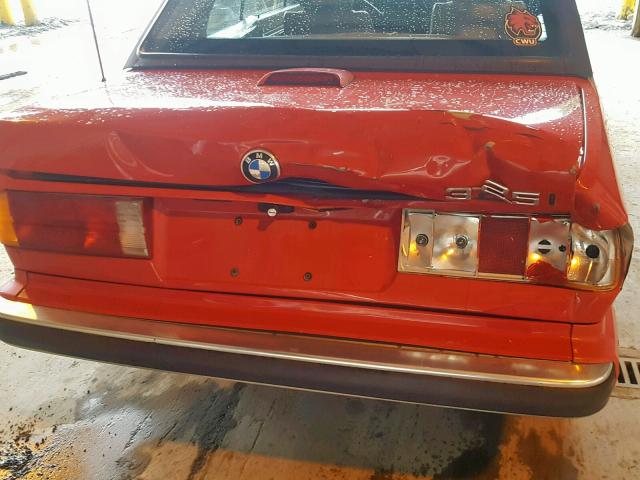 WBABB2314LEC23152 - 1990 BMW 325 IC AUT RED photo 9
