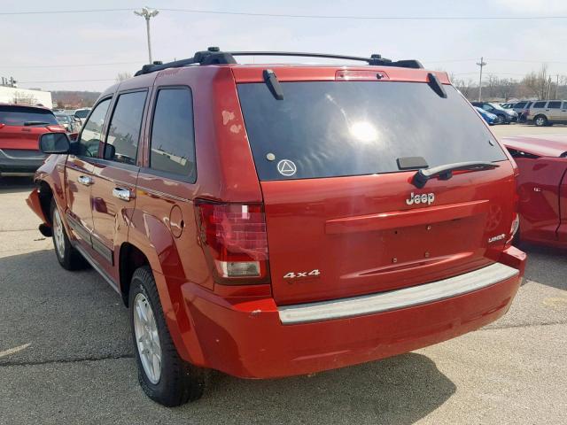 1J4GR48K86C177057 - 2006 JEEP GRAND CHER RED photo 3