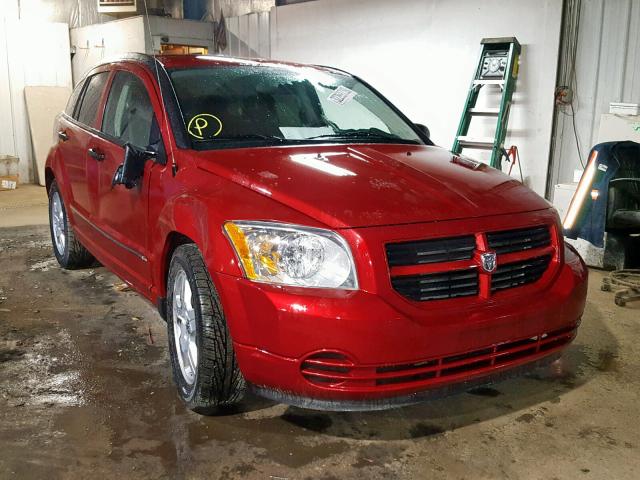 1B3HB28B08D771286 - 2008 DODGE CALIBER RED photo 1