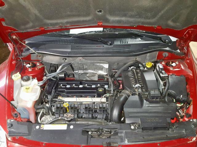 1B3HB28B08D771286 - 2008 DODGE CALIBER RED photo 7