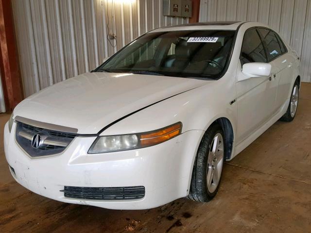 19UUA66256A018203 - 2006 ACURA 3.2TL WHITE photo 2