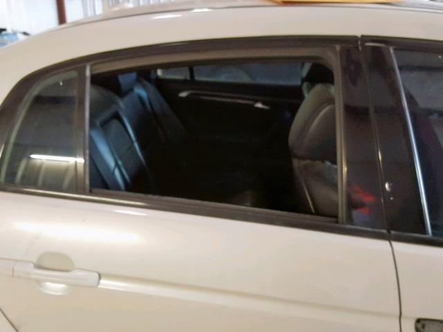 19UUA66256A018203 - 2006 ACURA 3.2TL WHITE photo 9