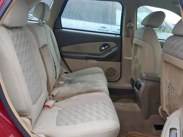 1G1ZT64824F140659 - 2004 CHEVROLET MALIBU MAX MAROON photo 6