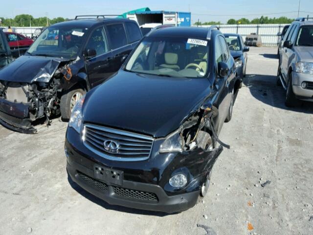 JN1AJ0HRXBM852696 - 2011 INFINITI EX35 BASE BLACK photo 2