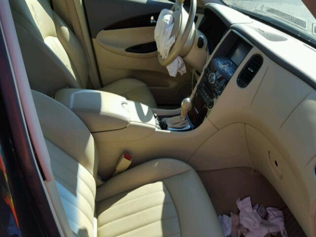 JN1AJ0HRXBM852696 - 2011 INFINITI EX35 BASE BLACK photo 5