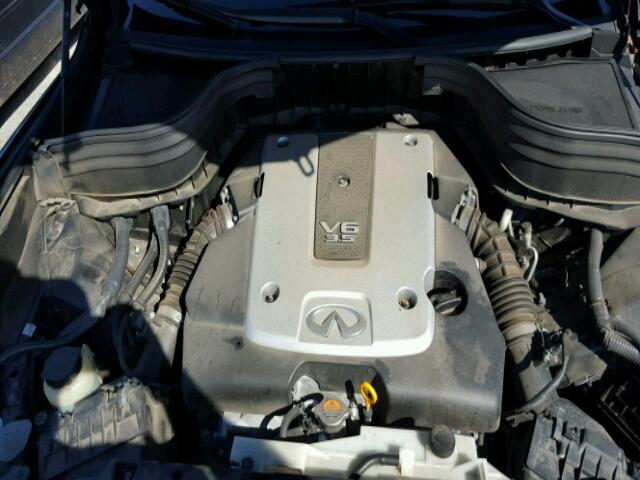 JN1AJ0HRXBM852696 - 2011 INFINITI EX35 BASE BLACK photo 7