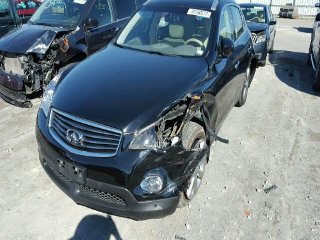 JN1AJ0HRXBM852696 - 2011 INFINITI EX35 BASE BLACK photo 9