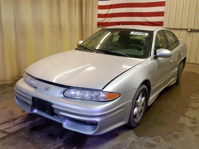 1G3NL52E52C148293 - 2002 OLDSMOBILE ALERO GL SILVER photo 2