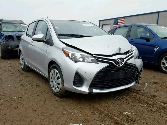 VNKKTUD30GA065227 - 2016 TOYOTA YARIS L SILVER photo 1