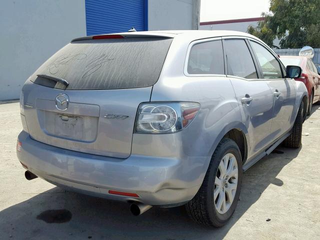 JM3ER29L670157912 - 2007 MAZDA CX-7 SILVER photo 4