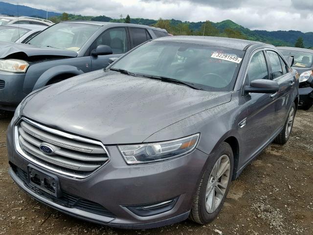 1FAHP2E87EG161104 - 2014 FORD TAURUS SEL GRAY photo 2