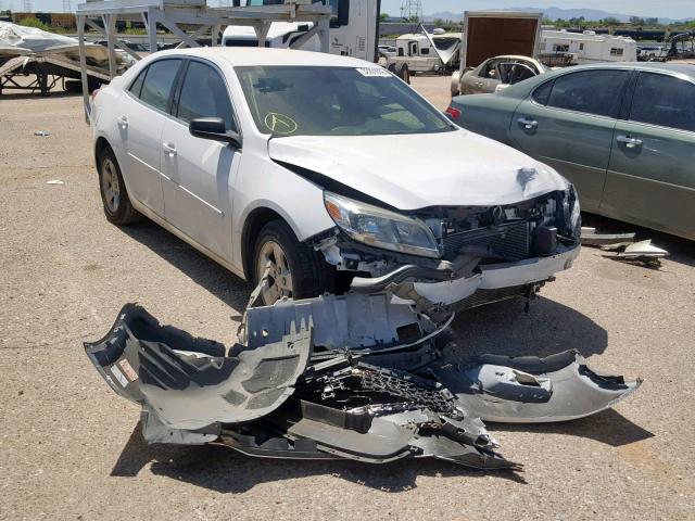 1G11B5SLXFF202782 - 2015 CHEVROLET MALIBU LS WHITE photo 1