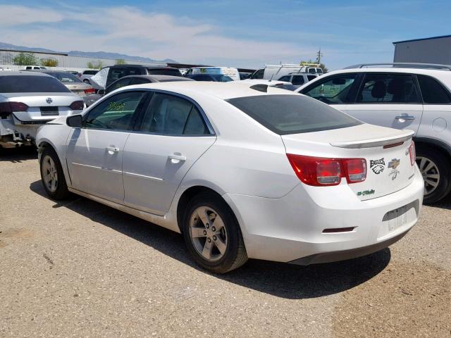 1G11B5SLXFF202782 - 2015 CHEVROLET MALIBU LS WHITE photo 3