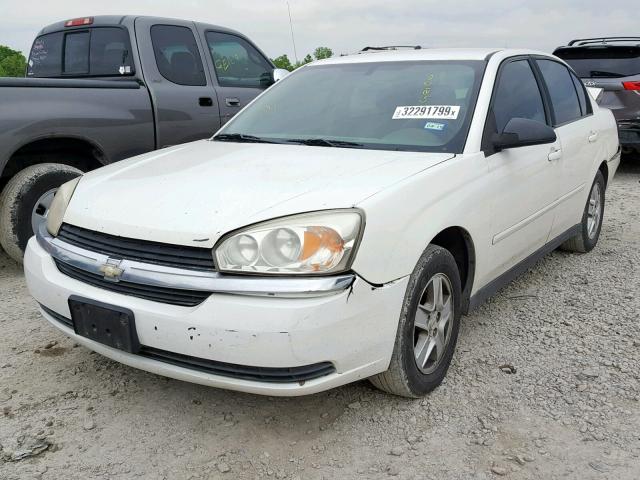 1G1ZT52834F234224 - 2004 CHEVROLET MALIBU LS WHITE photo 2