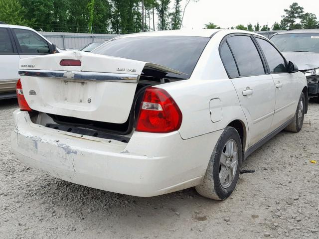 1G1ZT52834F234224 - 2004 CHEVROLET MALIBU LS WHITE photo 4
