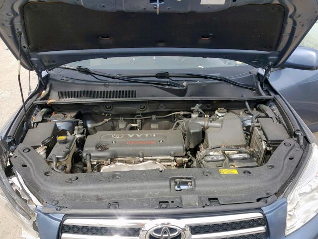 JTMBD31V985175287 - 2008 TOYOTA RAV4 LIMIT GRAY photo 7