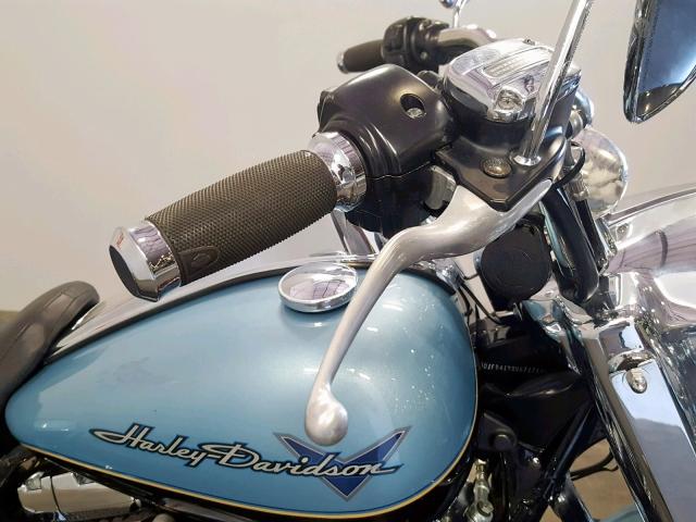 1HD1FB4198Y671714 - 2008 HARLEY-DAVIDSON FLHR BLUE photo 16