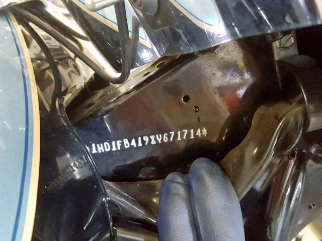 1HD1FB4198Y671714 - 2008 HARLEY-DAVIDSON FLHR BLUE photo 20