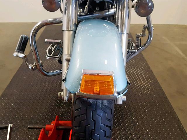 1HD1FB4198Y671714 - 2008 HARLEY-DAVIDSON FLHR BLUE photo 9