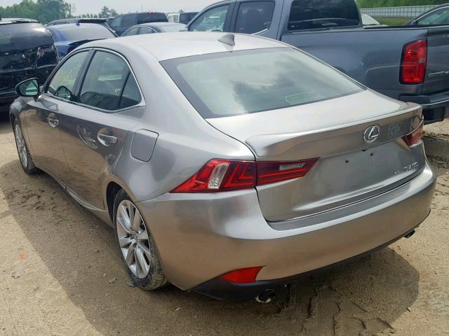 JTHCF1D24F5017875 - 2015 LEXUS IS 250 TAN photo 3