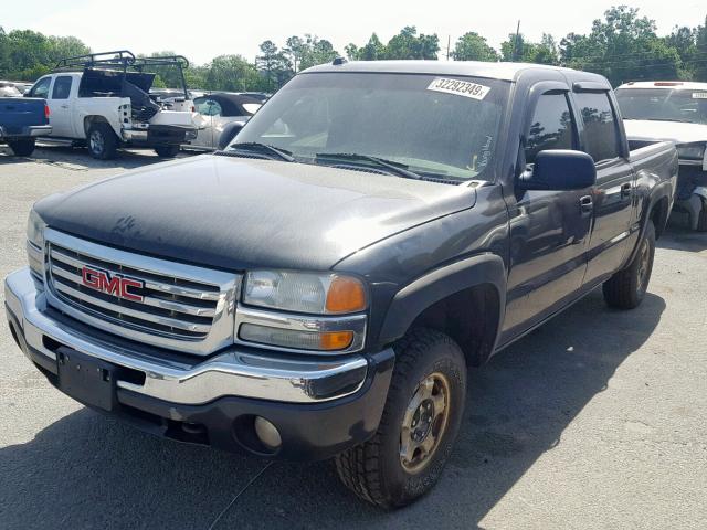 2GTEK13T751106663 - 2005 GMC NEW SIERRA BLACK photo 2