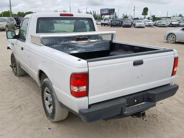 1FTKR1AD4BPA48682 - 2011 FORD RANGER WHITE photo 3