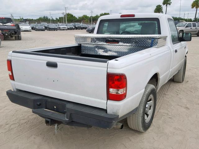 1FTKR1AD4BPA48682 - 2011 FORD RANGER WHITE photo 4