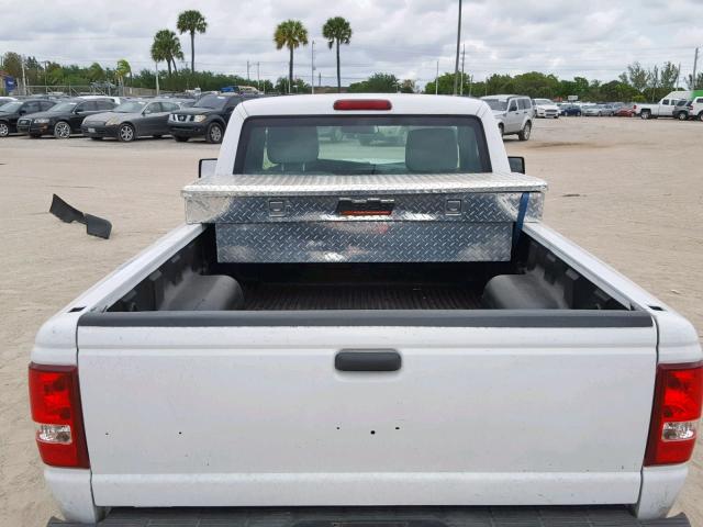 1FTKR1AD4BPA48682 - 2011 FORD RANGER WHITE photo 6