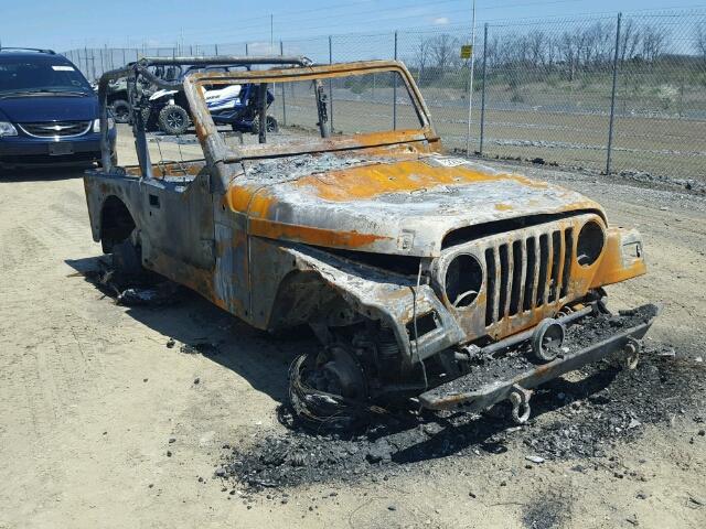 1J4FA39S96P703927 - 2006 JEEP WRANGLER X BURN photo 1