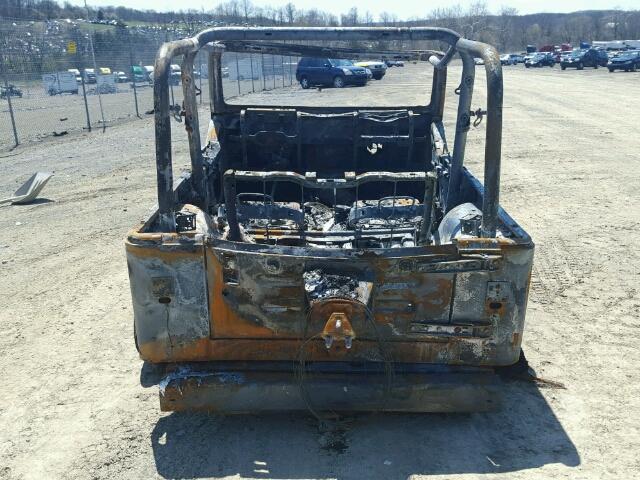 1J4FA39S96P703927 - 2006 JEEP WRANGLER X BURN photo 10