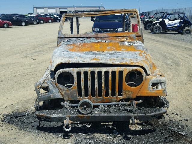 1J4FA39S96P703927 - 2006 JEEP WRANGLER X BURN photo 9