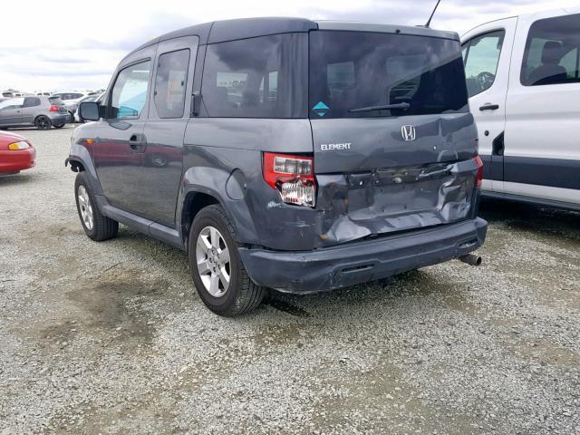 5J6YH18739L003306 - 2009 HONDA ELEMENT EX CHARCOAL photo 3