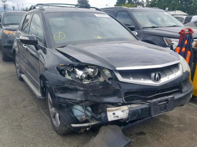 5J8TB18297A011605 - 2007 ACURA RDX BLACK photo 1