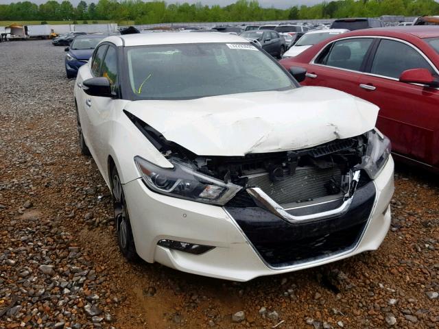 1N4AA6AP0HC365469 - 2017 NISSAN MAXIMA 3.5 WHITE photo 1