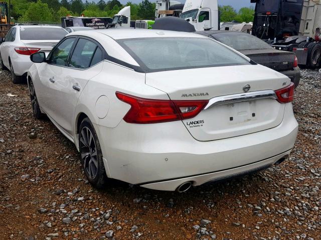 1N4AA6AP0HC365469 - 2017 NISSAN MAXIMA 3.5 WHITE photo 3