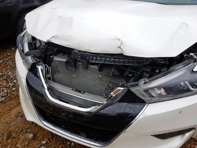 1N4AA6AP0HC365469 - 2017 NISSAN MAXIMA 3.5 WHITE photo 9