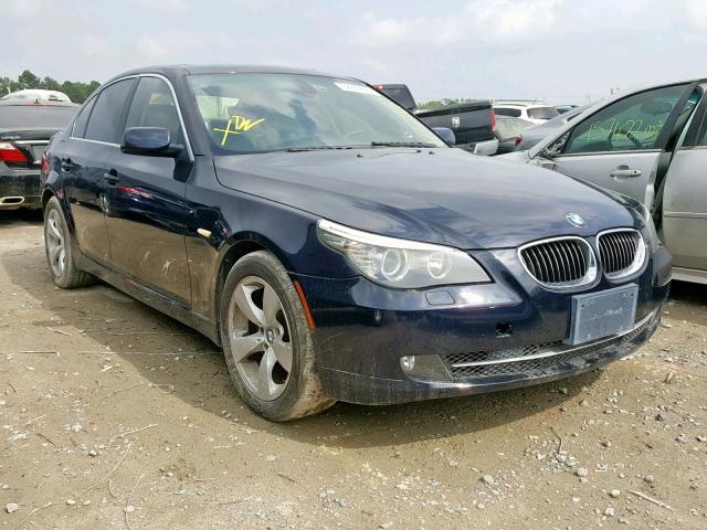 WBANV13528BZ48093 - 2008 BMW 528 XI BLUE photo 1