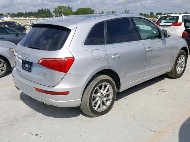 WA1KK78R19A037297 - 2009 AUDI Q5 3.2 SILVER photo 4