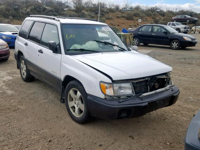 JF1SF6551XG716105 - 1999 SUBARU FORESTER S WHITE photo 1