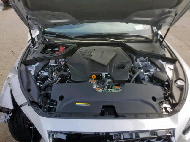 JN1EV7AR2KM552532 - 2019 INFINITI Q50 LUXE SILVER photo 7