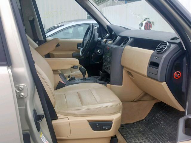 SALAE24436A386732 - 2006 LAND ROVER LR3 BEIGE photo 5