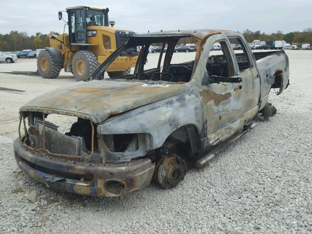 3D7KU28C44G172420 - 2004 DODGE RAM 2500 S დამწვარი ფოტო 10