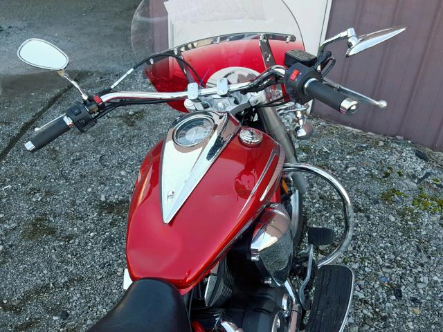 JYAVN01E2EA021026 - 2014 YAMAHA XVS950 A RED photo 5