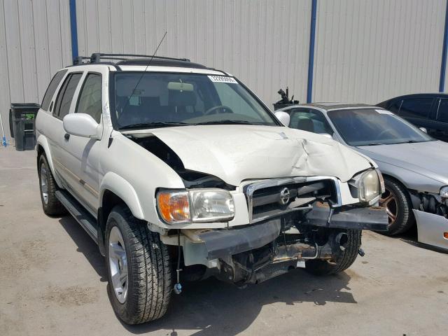 JN8DR09X73W704936 - 2003 NISSAN PATHFINDER WHITE photo 1