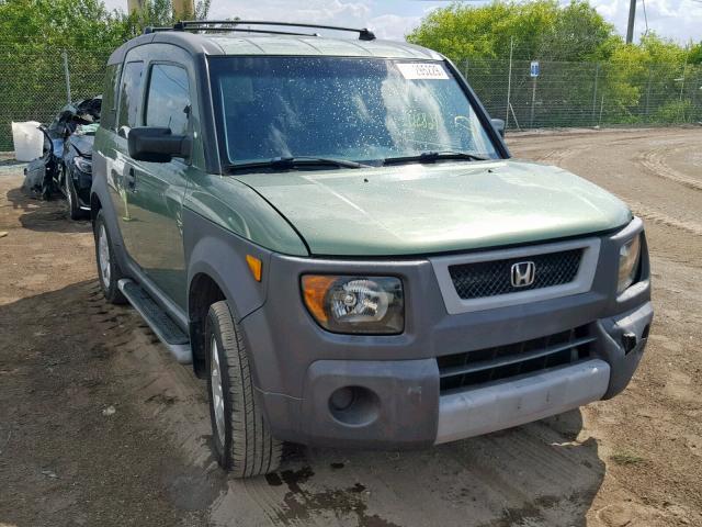 5J6YH28533L026645 - 2003 HONDA ELEMENT EX GREEN photo 1