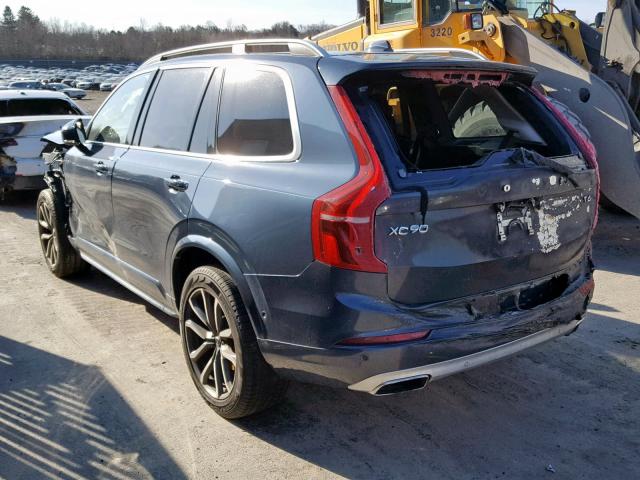 YV4A22PK4J1331187 - 2018 VOLVO XC90 T6 BLUE photo 3