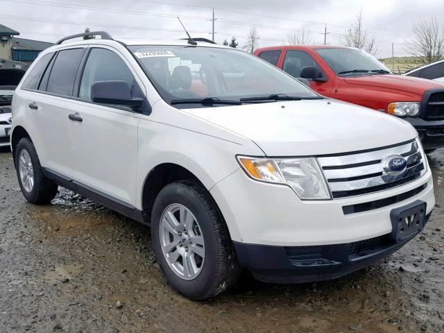 2FMDK3GC6ABA61751 - 2010 FORD EDGE SE WHITE photo 1