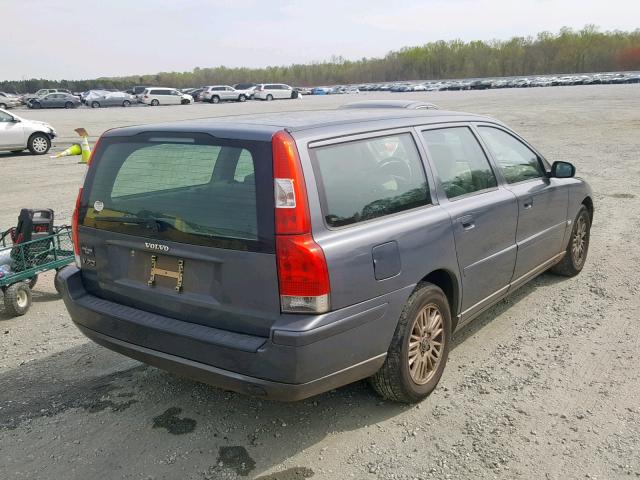 YV1SW612552518623 - 2005 VOLVO V70 GRAY photo 4