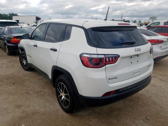 3C4NJCAB4JT265674 - 2018 JEEP COMPASS SPORT  photo 3